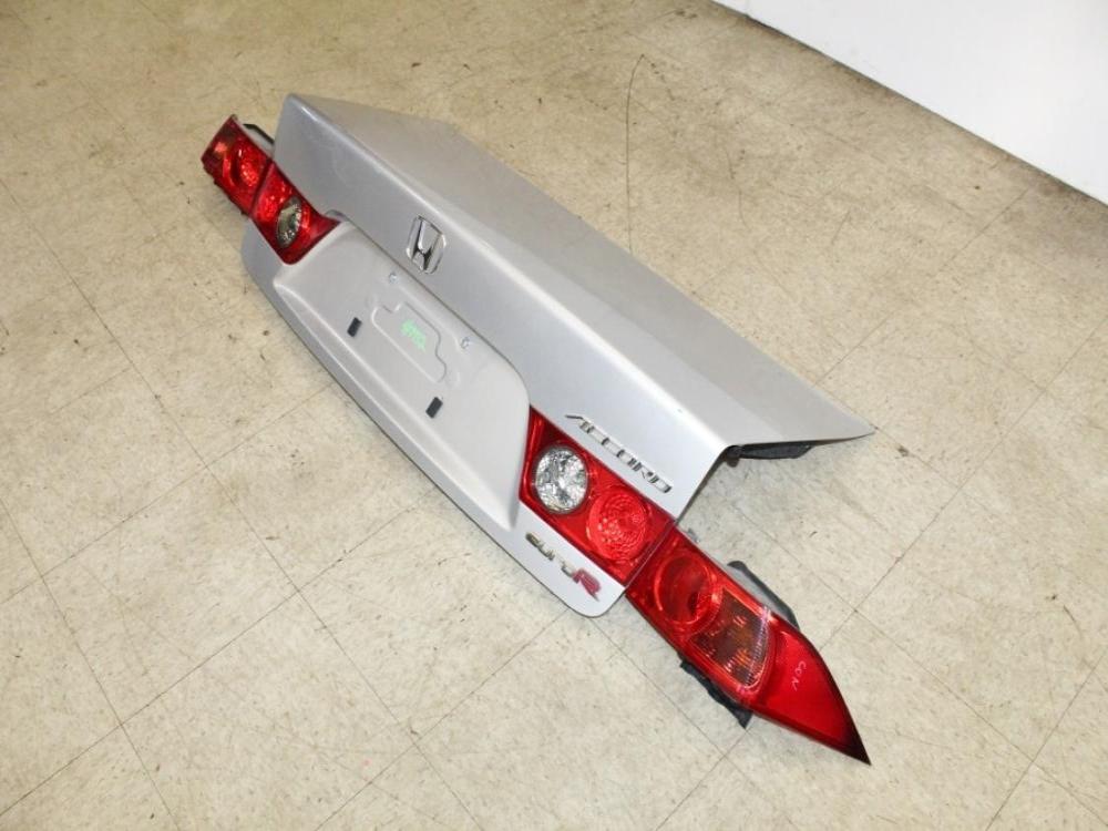 JDM HONDA ACCORD EURO R CL7 04-08 TSX OEM SILVER TRUNK & TAIL LIGHT SET: Image 1