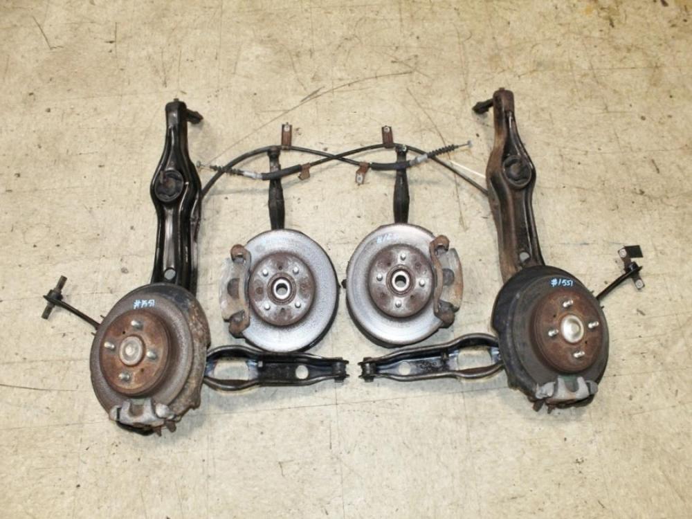 JDM Honda CRX Del Sol Civic EG OEM 4×100 Spindles Disc Brake Conversion Set: Image 9
