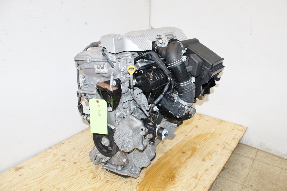 2010 2011 2012 2013 2014 2015 TOYOTA PRIUS ENGINE 2ZR-FXE 1.8L HYBRID MOTOR : Image 5