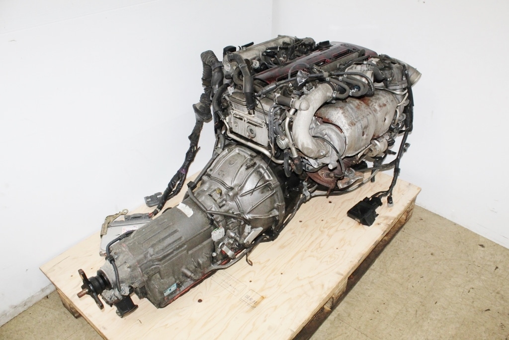 JDM 94-97 TOYOTA 2JZ-GTE ENGINE TWIN TURBO 3.0L NON VVTI SUPRA ARISTO MOTOR 2JZ: Image 7