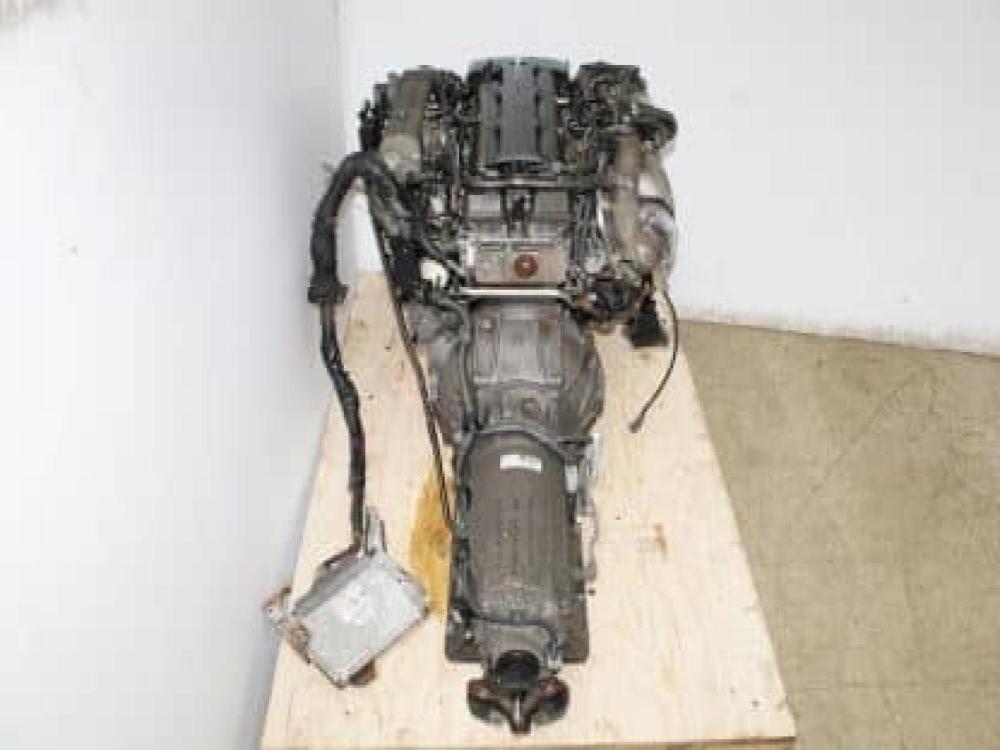 JDM TOYOTA 2JZ-GTE ENGINE 3.0L TWIN TURBO MOTOR AT TRANS NON VVTI SUPRA ARISTO: Image 7