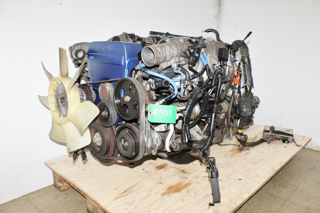 JDM TOYOTA SUPRA SOARER 1JZ-GTE TWIN TURBO ENGINE REAR SUMP NON VVTI 1JZGTE MOTOR: Image 15