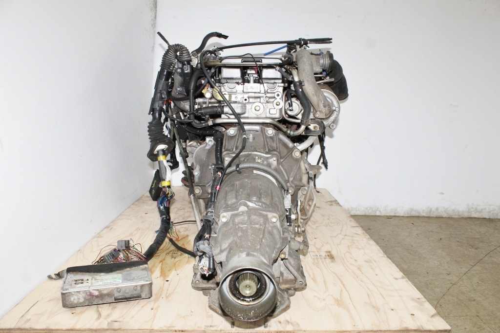 JDM TOYOTA SUPRA SOARER 1JZ-GTE TWIN TURBO ENGINE REAR SUMP NON VVTI 1JZGTE MOTOR: Image 2