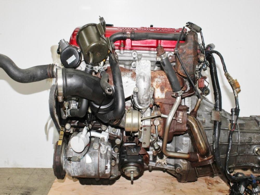 JDM Nissan Silvia S13 SR20DET Red Top Engine 5 Speed RWD Transmission 180SX 240SX Turbo 2.0L: Image 9