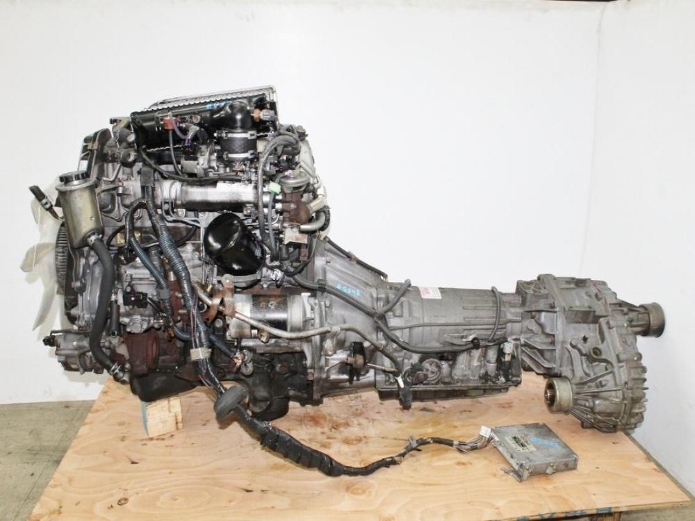 JDM Toyota Hilux Surf 1KZ-TE Turbo Diesel Engine & Automatic 4x4 Transmission 3.0L: Image 1