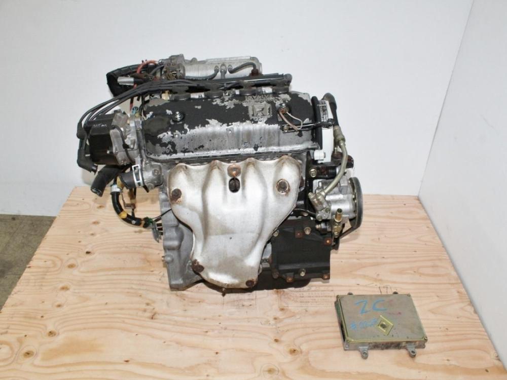 1988-1991 JDM Honda Civic ZC SOHC Engine 1.6L OBD0 Motor: Image 2