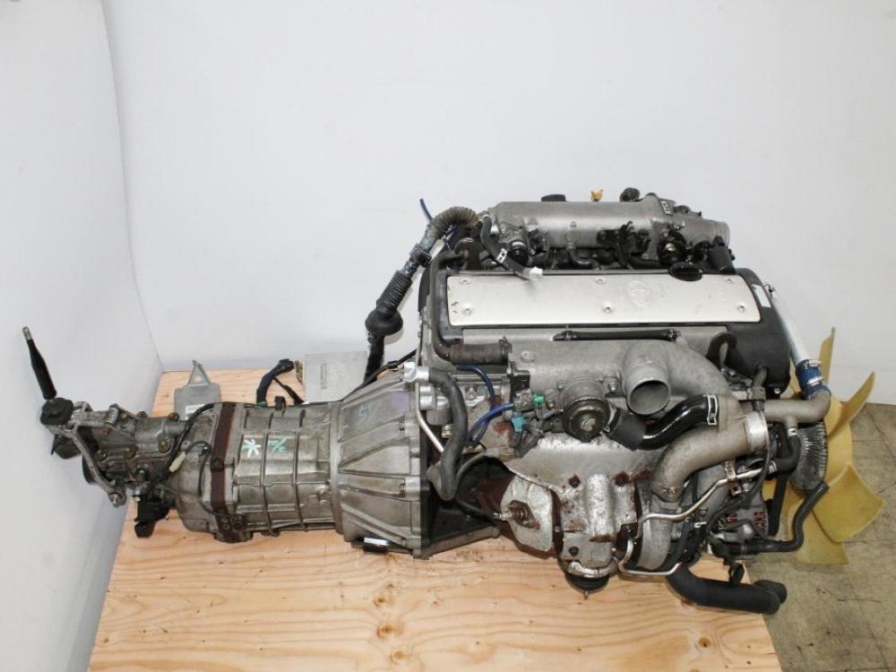 JDM Toyota 1JZ-GTE VVTI Engine 5 Speed RWD R154 Manual Transmission Front Sump Chaser Mark II Supra: Image 4