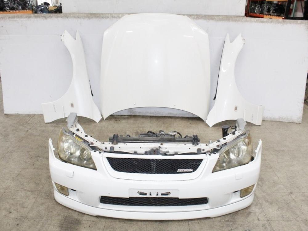 JDM TOYOTA ALTEZZA OEM FRONT END CONVERSION LEXUS IS300 NOSE CLIP TRD LIP SXE10: Image 1