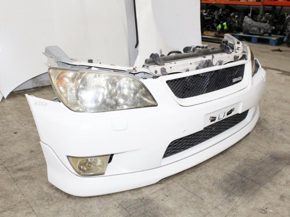 JDM TOYOTA ALTEZZA OEM FRONT END CONVERSION LEXUS IS300 NOSE CLIP TRD LIP SXE10: Image 6