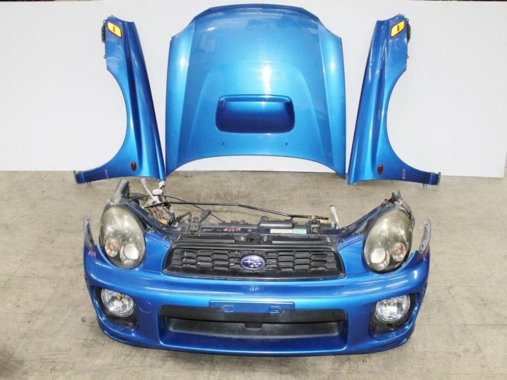 2002-2003 JDM SUBARU IMPREZA WRX STI OEM FRONT END NOSE CUT VERSION 7 BUGEYE GD: Image 7