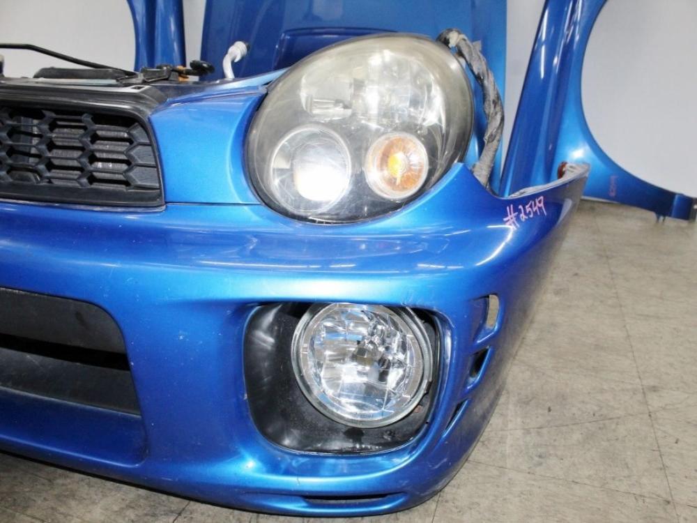 2002-2003 JDM SUBARU IMPREZA WRX STI OEM FRONT END NOSE CUT VERSION 7 BUGEYE GD: Image 4