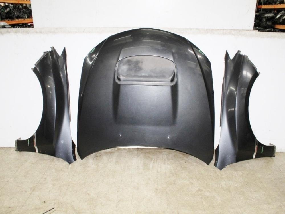 JDM 08-14 SUBARU IMPREZA WRX STI OEM FRONT END HOOD BUMPER HEADLIGHTS FENDERS RAD SUPPORT: Image 19