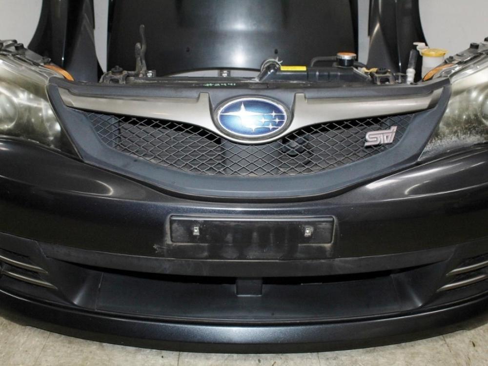 JDM 08-14 SUBARU IMPREZA WRX STI OEM FRONT END HOOD BUMPER HEADLIGHTS FENDERS RAD SUPPORT: Image 3