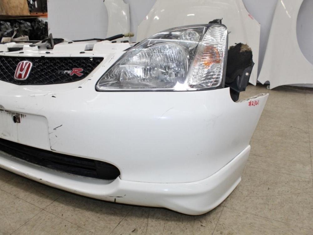 JDM 02-05 HONDA CIVIC TYPE R EP3 OEM FRONT END CONVERSION BUMPER HEADLIGHTS LIP: Image 14