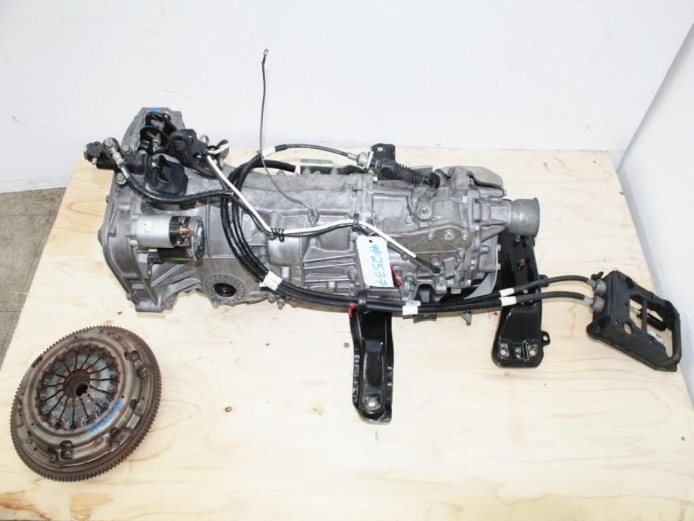 2019 SUBARU WRX 6 SPEED MANUAL AWD TRANSMISSION 2.0L TURBO TY751VB6CA 15-21 41K: Image 1