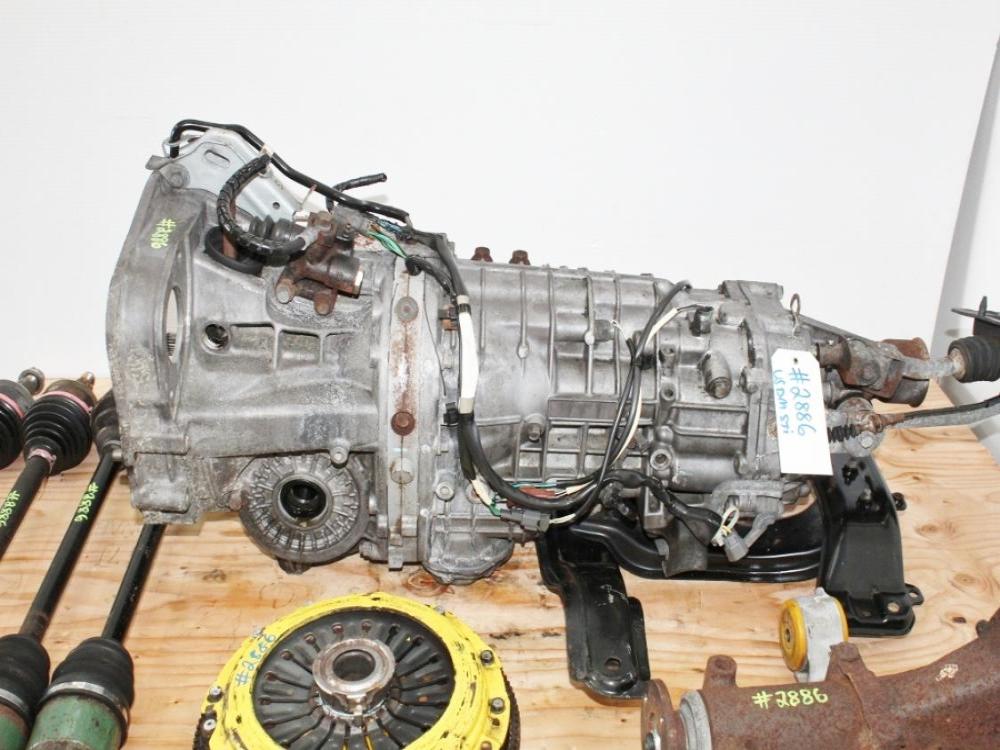 08 09 10 11 12 13 14 15 16 17 Subaru Impreza WRX STI 6 Speed Transmission Assembly R180 Diff Axles: Image 19