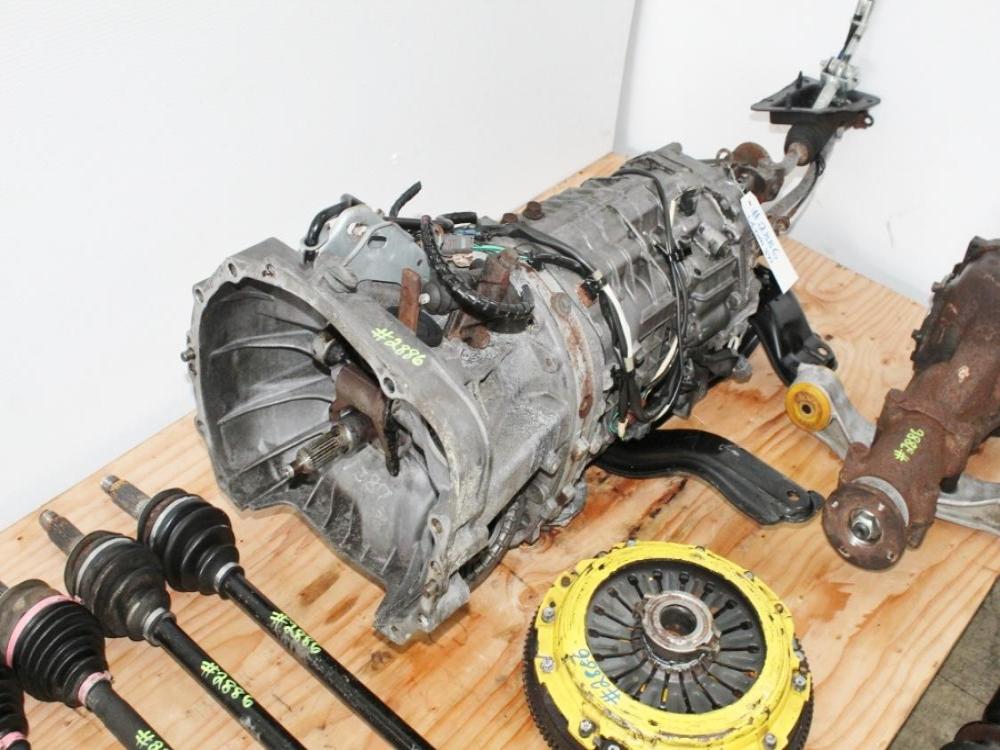 08 09 10 11 12 13 14 15 16 17 Subaru Impreza WRX STI 6 Speed Transmission Assembly R180 Diff Axles: Image 12
