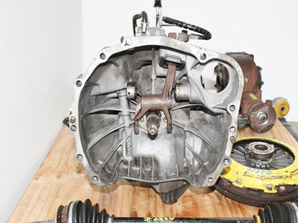 08 09 10 11 12 13 14 15 16 17 Subaru Impreza WRX STI 6 Speed Transmission Assembly R180 Diff Axles: Image 6