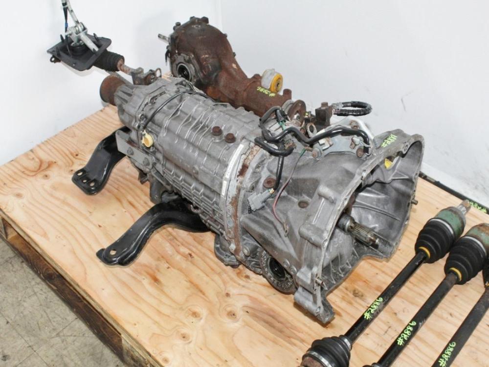 08 09 10 11 12 13 14 15 16 17 Subaru Impreza WRX STI 6 Speed Transmission Assembly R180 Diff Axles: Image 20
