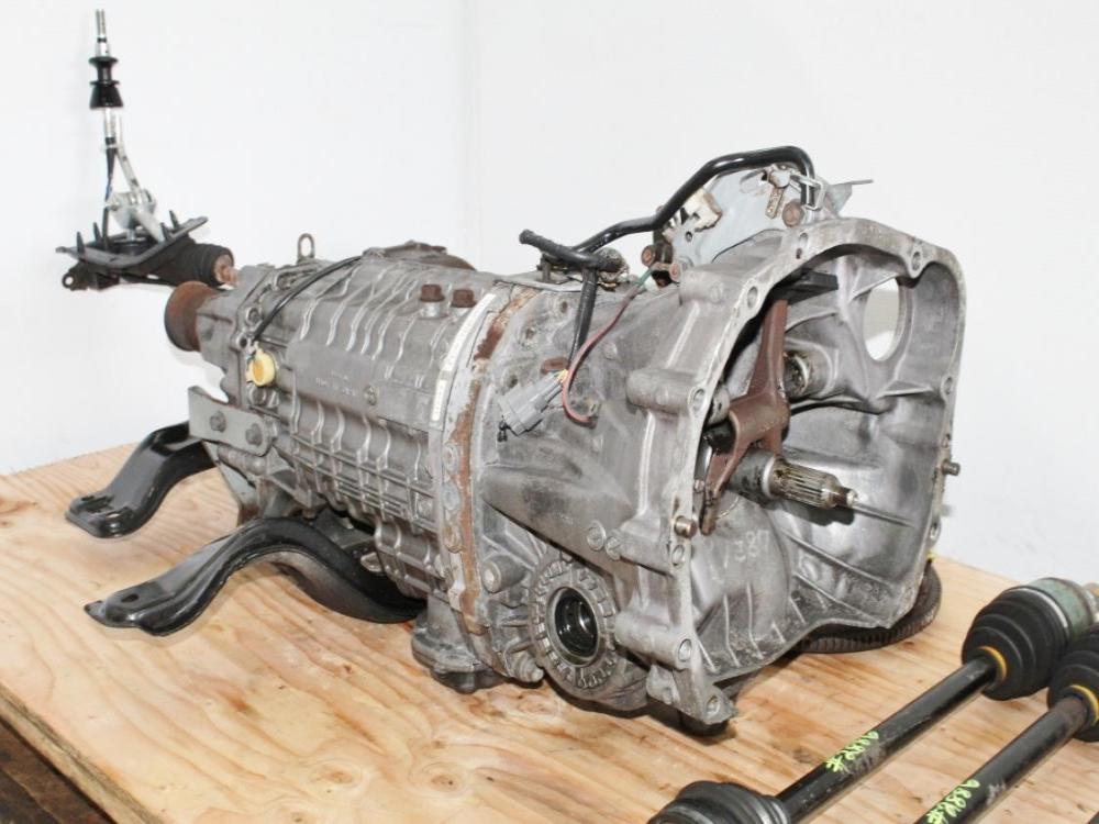 08 09 10 11 12 13 14 15 16 17 Subaru Impreza WRX STI 6 Speed Transmission Assembly R180 Diff Axles: Image 13
