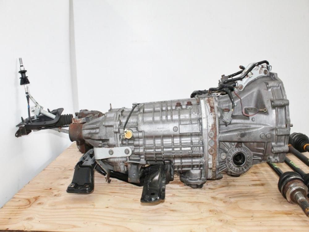 08 09 10 11 12 13 14 15 16 17 Subaru Impreza WRX STI 6 Speed Transmission Assembly R180 Diff Axles: Image 7