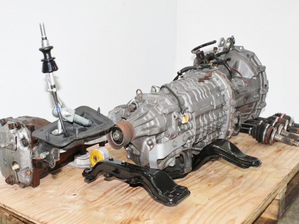 08 09 10 11 12 13 14 15 16 17 Subaru Impreza WRX STI 6 Speed Transmission Assembly R180 Diff Axles: Image 5
